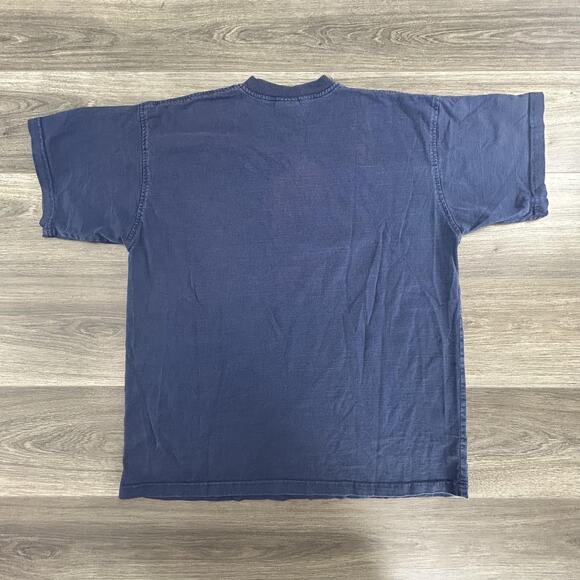 Vintage Max Muscle Shirt Mens Medium Blue 2XL To Excel Bodybuilding Gym 90s - Picture 2 of 7